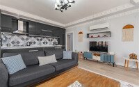 Светлые апартаменты 110 м² в районе Тосмур с застеклённым балконом-id-10904-фото-3