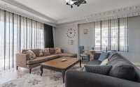 Светлые апартаменты 110 м² в районе Тосмур с застеклённым балконом-id-10904-фото-4