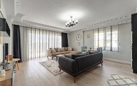 Светлые апартаменты 110 м² в районе Тосмур с застеклённым балконом-id-10904-фото-5