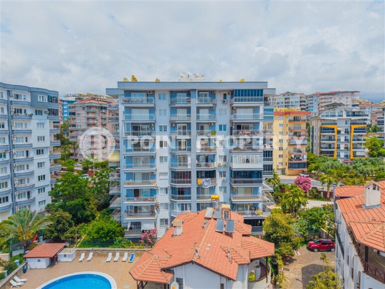 Светлые апартаменты 110 м² в районе Тосмур с застеклённым балконом-id-10904-фото-15