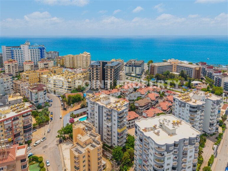 Светлые апартаменты 110 м² в районе Тосмур с застеклённым балконом-id-10904-фото-16