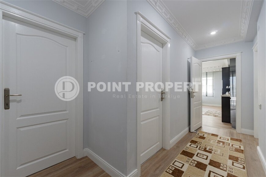 Светлые апартаменты 110 м² в районе Тосмур с застеклённым балконом-id-10904-фото-17