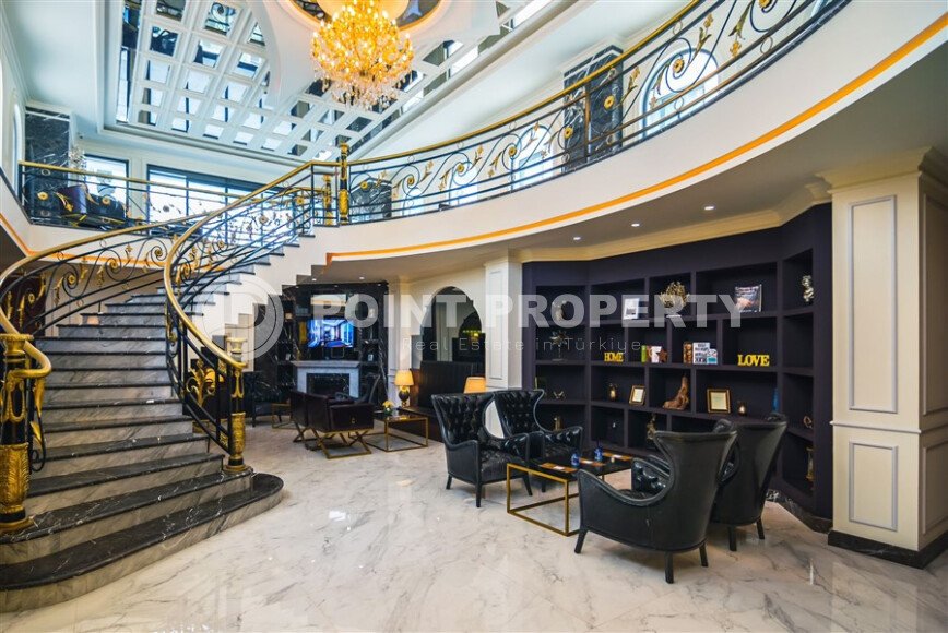Prestigious 3+1 apartments with citizenship in the center of Alanya with panoramic views of the sea and the fortress-id-10905-photo-23