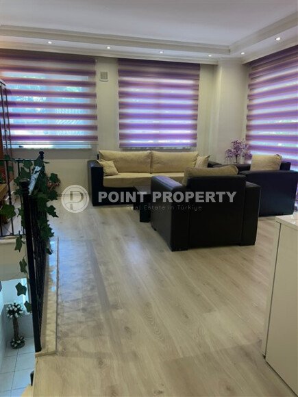 Семейный садовый дуплекс 120 м² в районе Обагёль рядом с морем<-id-10907-фото-3