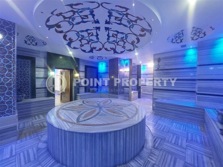Spacious 65 m² apartment with panoramic windows and views of the green surroundings in Avsallar-id-10916-photo-21