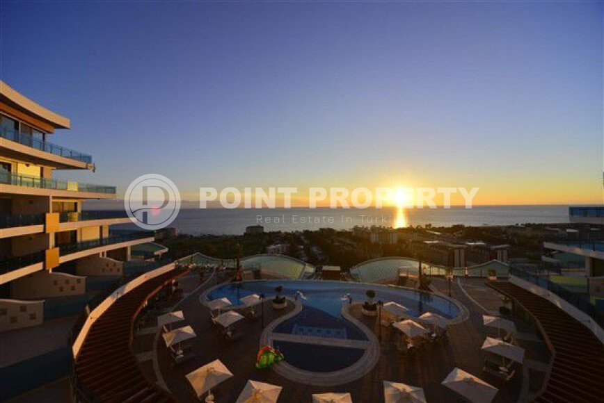 45 m² apartment in a hotel complex with short-term rental and sea views in Konakli-id-10917-photo-1