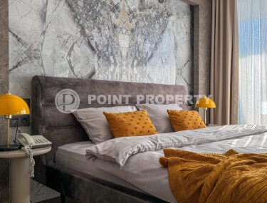 Апартаменты 45 м² в отельном комплексе с краткосрочной арендой и видом на море в Конаклы-id-10917-фото-3