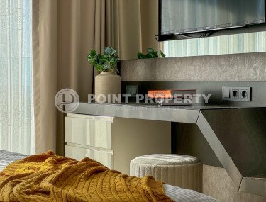 Апартаменты 45 м² в отельном комплексе с краткосрочной арендой и видом на море в Конаклы-id-10917-фото-5