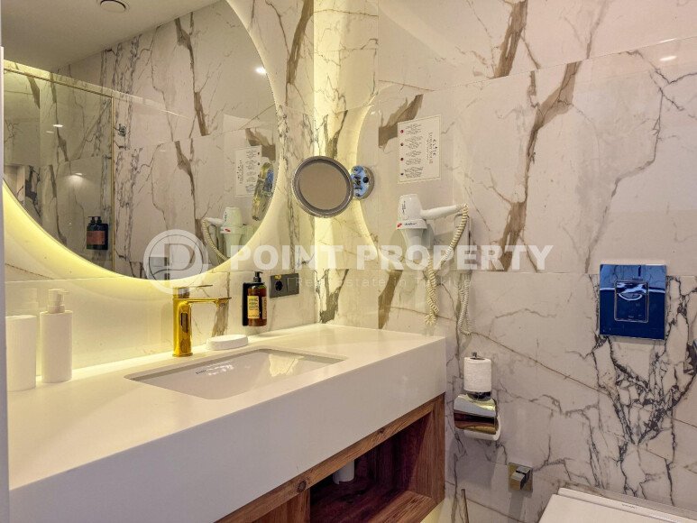 45 m² apartment in a hotel complex with short-term rental and sea views in Konakli-id-10917-photo-13