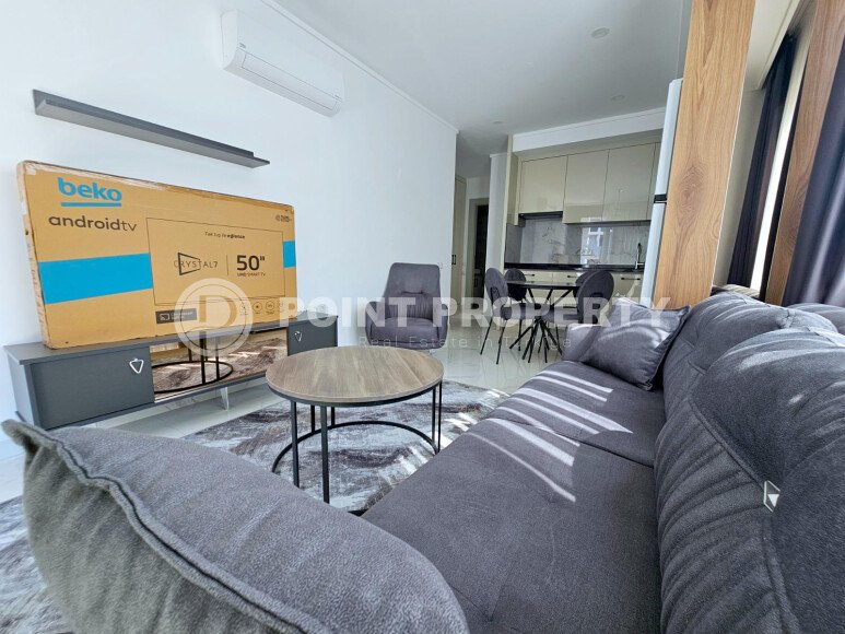 Cozy 1+1 apartment 51 m² in the Oba area with panoramic windows-id-10918-photo-6