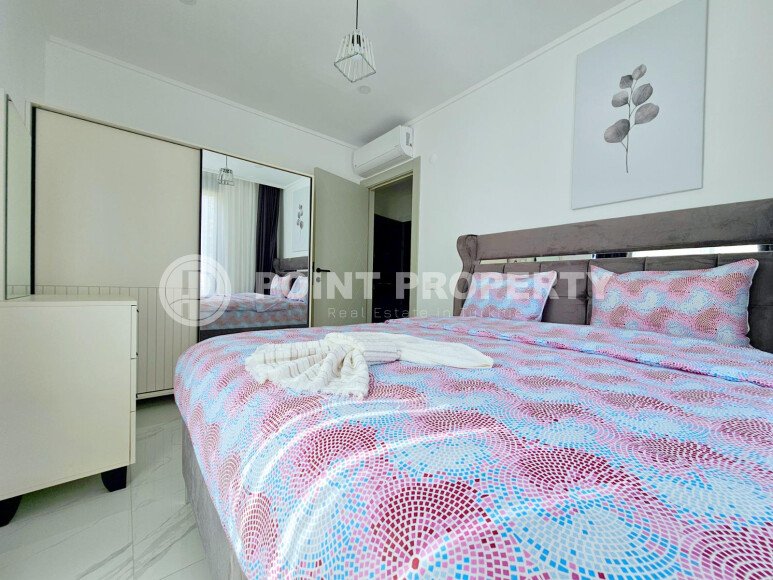 Cozy 1+1 apartment 51 m² in the Oba area with panoramic windows-id-10918-photo-8