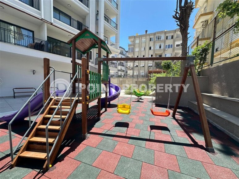 Comfortable 1+1 apartment, 55 m², short-term rent, Alanya center, Cleopatra Beach-id-10920-photo-8
