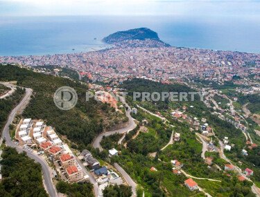 Панорамный дуплекс 4+1 160 м² в стиле виллы с видом на море в районе Бекташ-id-10934-фото-2