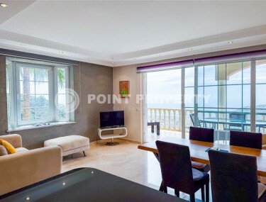 Панорамный дуплекс 4+1 160 м² в стиле виллы с видом на море в районе Бекташ-id-10934-фото-5