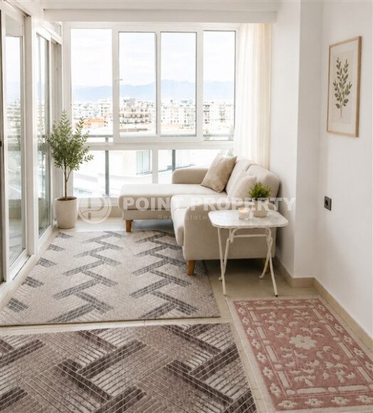 Солнечная квартира-студия 1+0 40 м² с видом на море в Махмутларе-id-10936-фото-2
