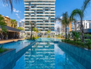 Видовая квартира 1+1 55 м² на первой линии моря в Махмутларе-id-10937-фото-1
