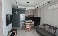 Видовая квартира 1+1 55 м² на первой линии моря в Махмутларе-id-10937-фото-2