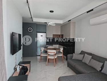 Видовая квартира 1+1 55 м² на первой линии моря в Махмутларе-id-10937-фото-2