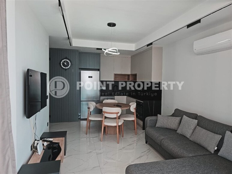 Видовая квартира 1+1 55 м² на первой линии моря в Махмутларе-id-10937-фото-2