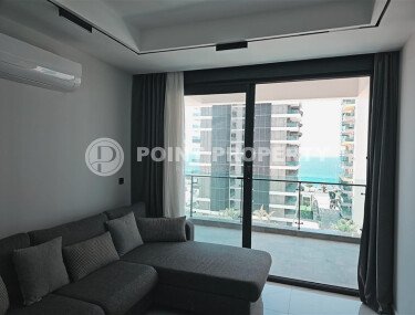 Видовая квартира 1+1 55 м² на первой линии моря в Махмутларе-id-10937-фото-5