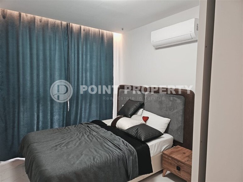 Видовая квартира 1+1 55 м² на первой линии моря в Махмутларе-id-10937-фото-8