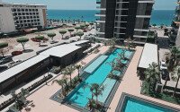 Видовая квартира 1+1 55 м² на первой линии моря в Махмутларе-id-10937-фото-12