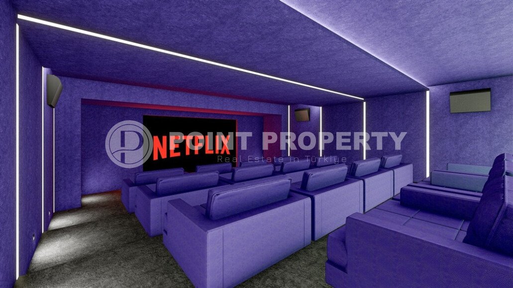 Видовая квартира 1+1 55 м² на первой линии моря в Махмутларе-id-10937-фото-23