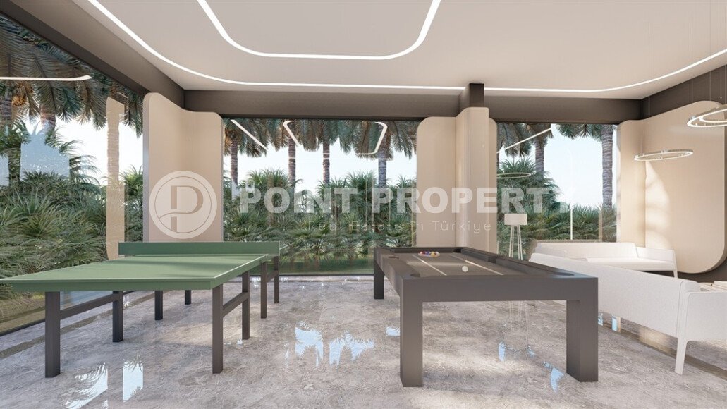 Видовая квартира 1+1 55 м² на первой линии моря в Махмутларе-id-10937-фото-29