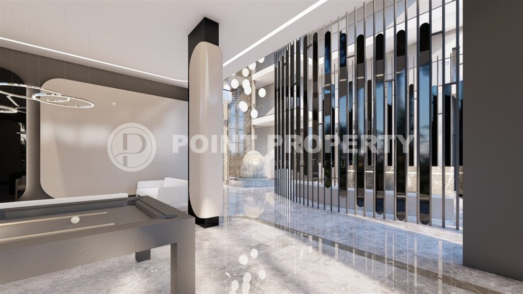 Видовая квартира 1+1 55 м² на первой линии моря в Махмутларе-id-10937-фото-30