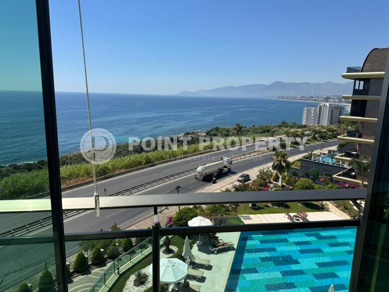 Просторная квартира 120 м² с прямым видом на море в районе Каргыджак-id-10948-фото-1