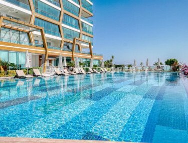 Просторная квартира 120 м² с прямым видом на море в районе Каргыджак-id-10948-фото-2