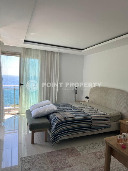 Просторная квартира 120 м² с прямым видом на море в районе Каргыджак-id-10948-фото-9