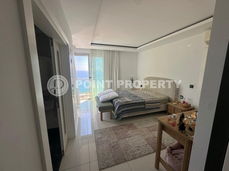 Просторная квартира 120 м² с прямым видом на море в районе Каргыджак-id-10948-фото-10