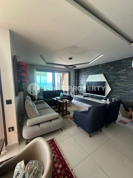 Просторная квартира 120 м² с прямым видом на море в районе Каргыджак-id-10948-фото-22