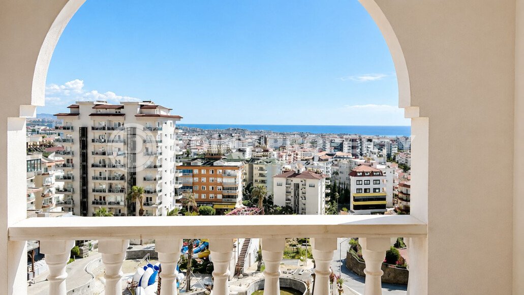 Солнечная квартира 115 м², район Джикджилли, вид на море-id-10265-фото-9