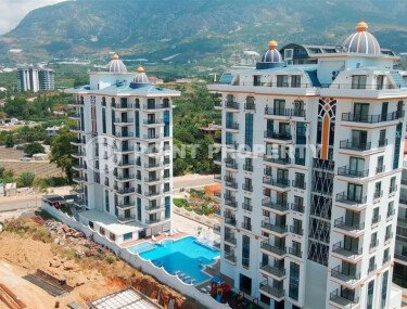 Панорамная квартира 50 м² с видом на горы в районе Махмутлар-id-10955-фото-2
