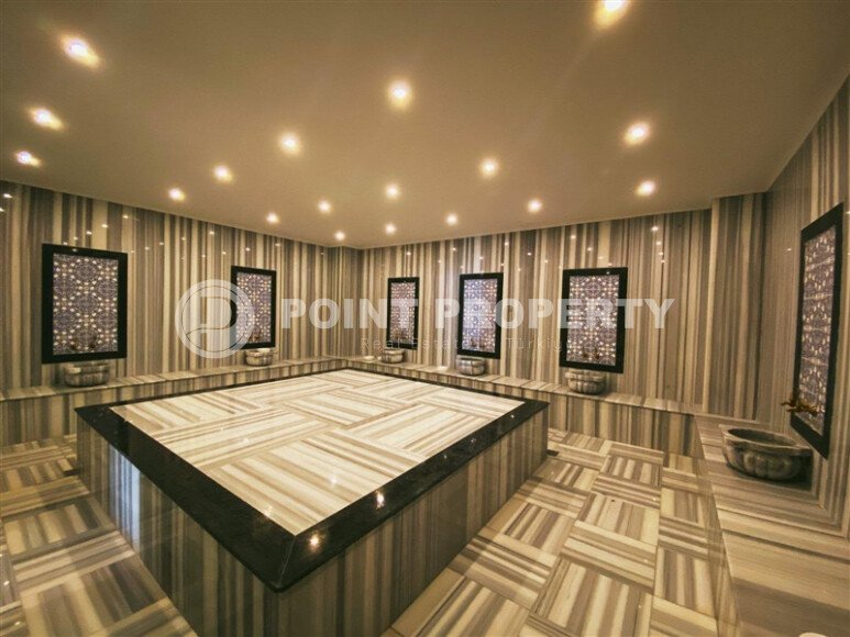 Панорамная квартира 50 м² с видом на горы в районе Махмутлар-id-10955-фото-13
