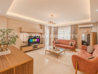 Светлый садовый дуплекс 130 м² с видом на море в районе Кестель-id-10956-фото-2