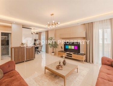 Светлый садовый дуплекс 130 м² с видом на море в районе Кестель-id-10956-фото-3
