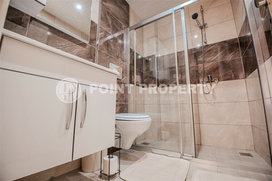 Светлый садовый дуплекс 130 м² с видом на море в районе Кестель-id-10956-фото-11