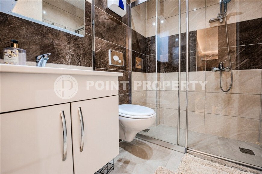 Светлый садовый дуплекс 130 м² с видом на море в районе Кестель-id-10956-фото-14