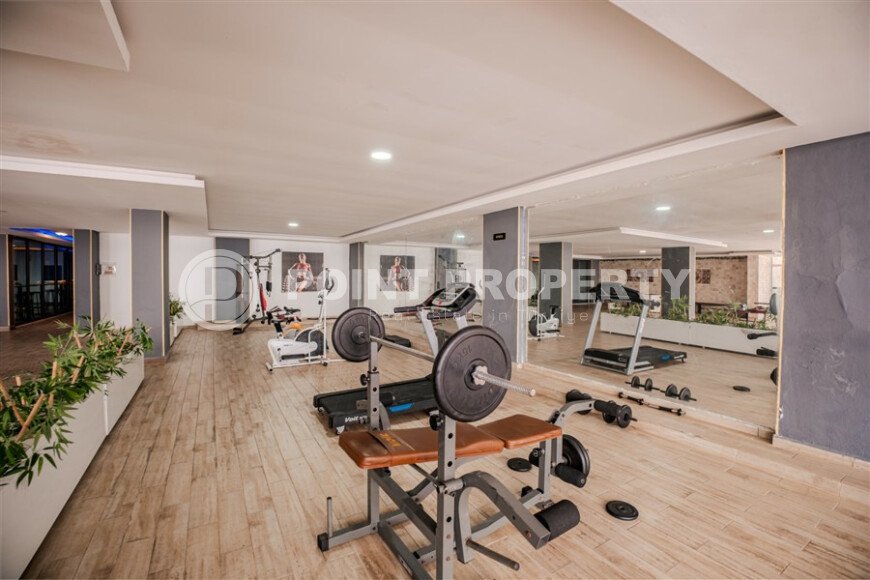 Светлый садовый дуплекс 130 м² с видом на море в районе Кестель-id-10956-фото-17