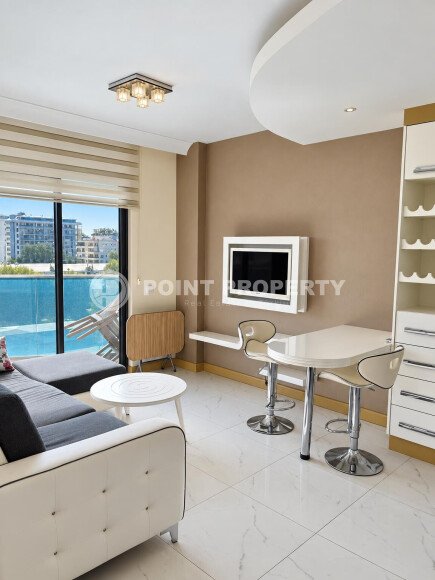 Меблированная квартира 1+1 48 м² в центре Алании-id-10963-фото-6