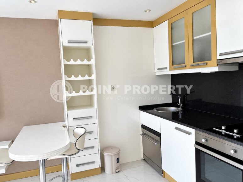 Меблированная квартира 1+1 48 м² в центре Алании-id-10963-фото-4