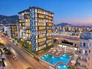 Меблированная квартира 1+1 48 м² в центре Алании-id-10963-фото-5