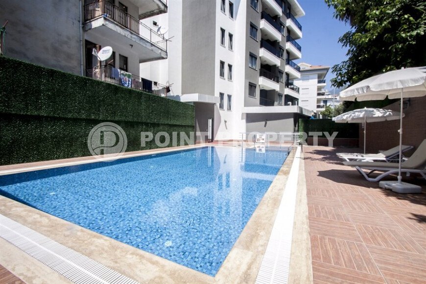 Меблированная квартира 1+1, 55 м², в районе Кадыпаша, Алания-id-10966-фото-13