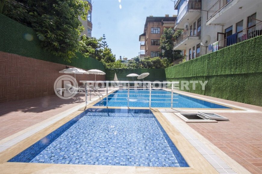 Меблированная квартира 1+1, 55 м², в районе Кадыпаша, Алания-id-10966-фото-14