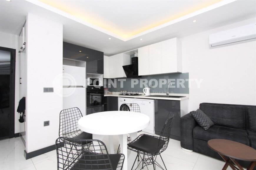 Меблированная квартира 1+1, 55 м², в районе Кадыпаша, Алания-id-10966-фото-4