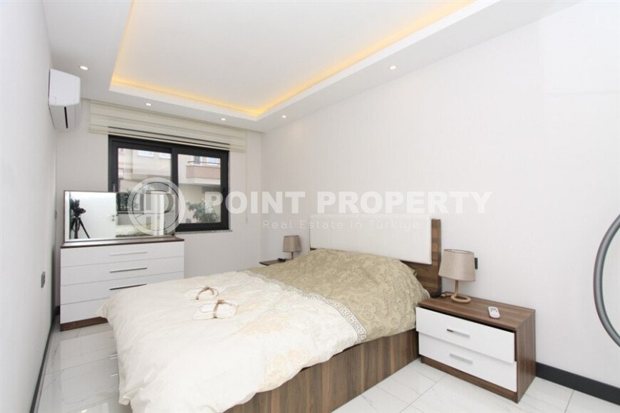 Меблированная квартира 1+1, 55 м², в районе Кадыпаша, Алания-id-10966-фото-7