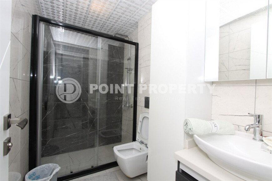 Меблированная квартира 1+1, 55 м², в районе Кадыпаша, Алания-id-10966-фото-9